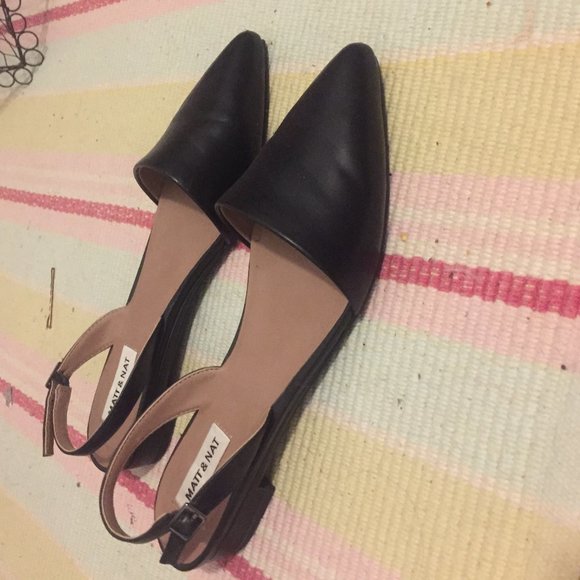 Matt and Nat Cory Black Flats - Picture 3 of 4